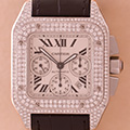 Cartier Santos 100  XL chronograaf 