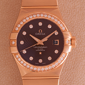 Omega Constellation Co-Axial Diamond 31mm 