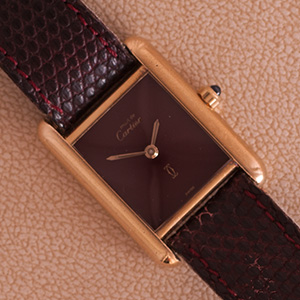 Cartier Tank Vermeil