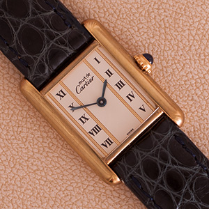 Cartier Tank Vermeil