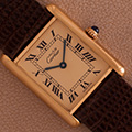 Cartier Tank vermeil GM