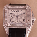 Cartier Santos 100 XL Chronograph Diamond 