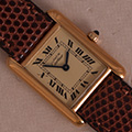 Cartier Tank Vermeil PM