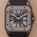 Cartier Santos 100 carbon watch GM 