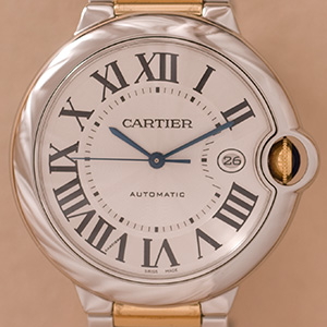 Cartier Ballon Bleu gd/st GM 