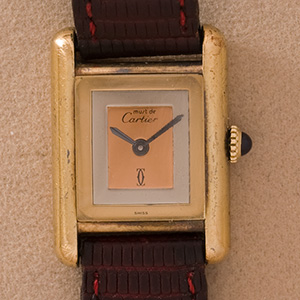 Cartier Tank Vermeil 