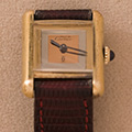 Cartier Tank Vermeil 