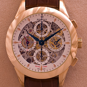 Perrelet Skeleton Chrono Dual Time 