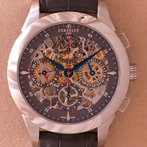 Perrelet Skeleton Chrono Dual Time 