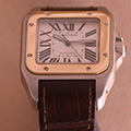 Cartier Santos 100 GM Goud Staal 