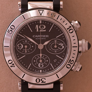 Cartier Pasha Seatimer Chronograaf 
