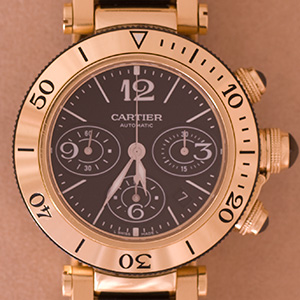 Cartier Seatimer chronograaf 