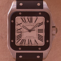 Cartier Santos 100 GM Rubber 