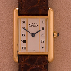 Cartier Tank Vermeil 