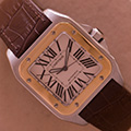 Cartier Santos 100 GM Goud Staal 