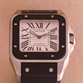 Cartier Santos 100 GM Rubber 