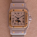 Cartier Santos Moonface Date 