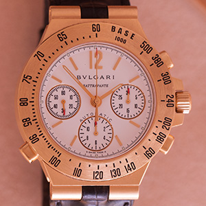 Bulgari Diagono Proffesional Rattrapante Chrono 