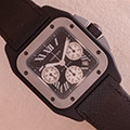 Cartier Santos 100 Chronograph Black Carbon 