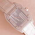 Cartier Santos 100 Medium diamond