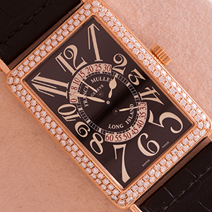 Franck Muller Long Island double retrograde second 