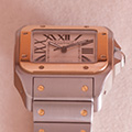 Cartier Santos 100 GM Goud Staal 