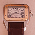 Cartier Santos 100 GM Goud Staal 