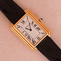Cartier Tank vintage watch with stepped bezel 
