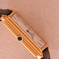 Cartier Tank vintage watch with stepped bezel 