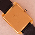 Cartier Tank vintage watch with stepped bezel 