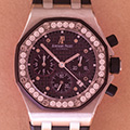 Audemars Piguet Lady Royal Oak Offshore chronograph PLUM 