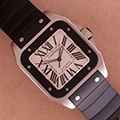 Cartier Santos 100 XL Rubber 