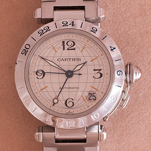 Cartier Pasha C GMT Globe 