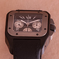 Cartier Santos 100 Chronograph Black Carbon 