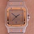 Cartier Santos Galbee Gun GM 1566 