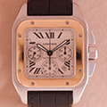 Cartier Santos 100 XL chronograaf 