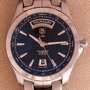 Tag Heuer Link day date Calibre 5 
