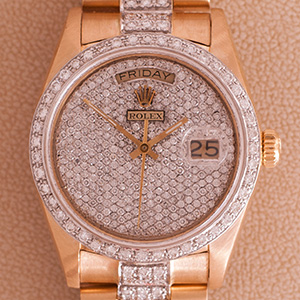 Rolex Day-Date Custom Diamond 