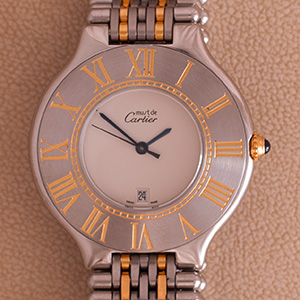 Cartier Must 21 Grain de Riz Large 