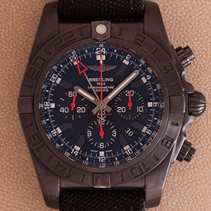 Breitling Chronomat Blacksteel Limited GMT 