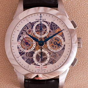 Perrelet Skeleton Chrono Dual Time 