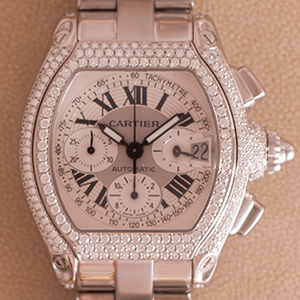 Cartier Roadster XL Chronograph Diamond 