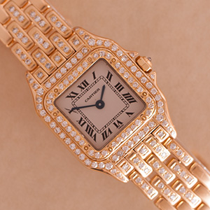 Cartier Panthere PM Triangle Diamond 