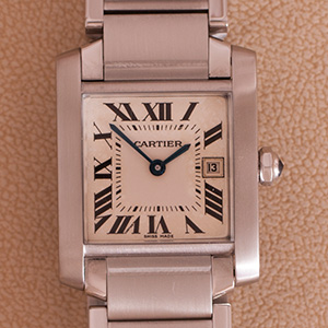 Cartier Tank Francaise Medium Model 2465 