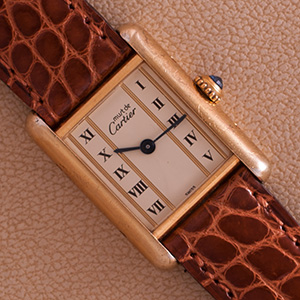 Cartier Tank Vermeil 