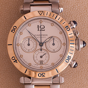 Cartier Pasha 38mm Chronograph 