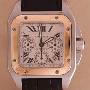 Cartier Santos 100 XL Chronograph 