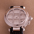 Cartier Pasha Whitegold Grille Diamonds 2373 