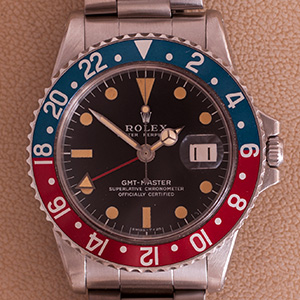 Rolex Vintage GMT Master Pepsi 