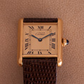 Cartier Tank vermeil GM